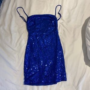 Lucy in the sky mini sparkle dress